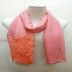 Lace cotton Diamond Stole-Pink